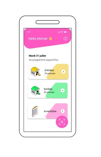 Interface LogJust WMS léger pour PME
